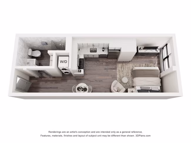 M09 - Furnished 1109 floor plan